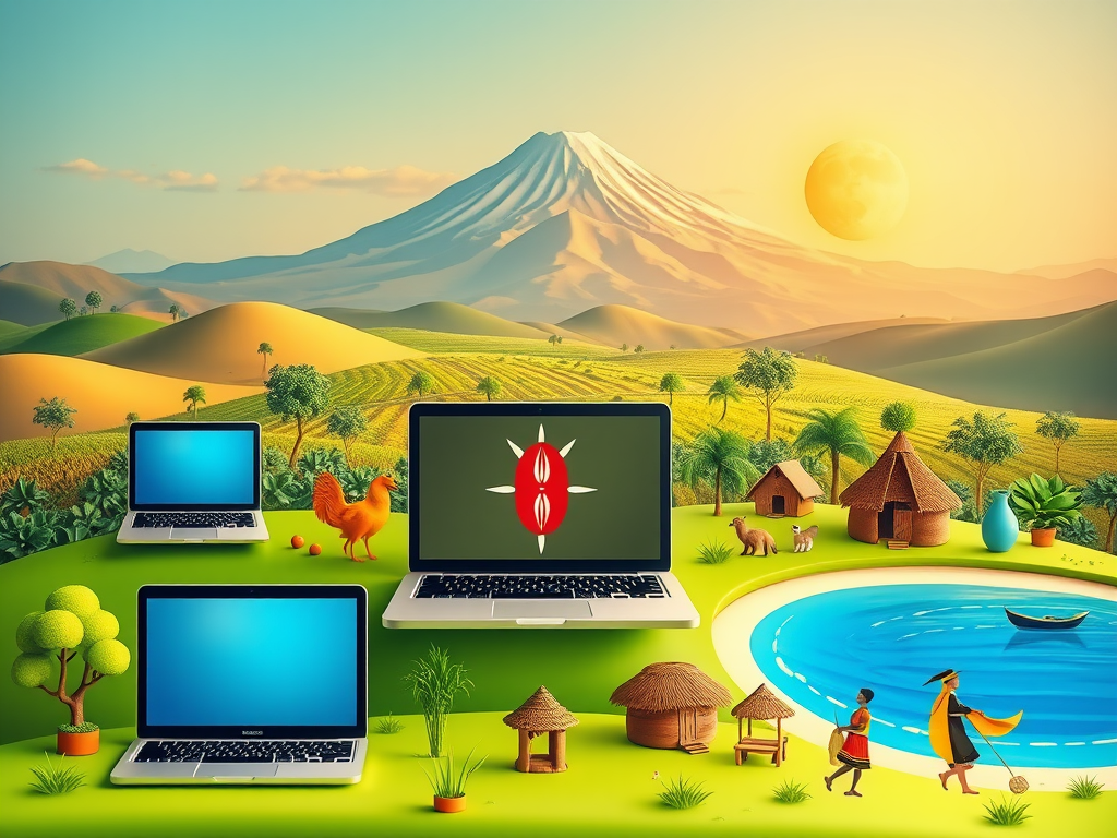 An informative infographic displaying high-paying job opportunities in Kenya, showing roles such as surgeons, pilots, architects, and IT professionals, alongside statistics on salaries, tips for landing high-paying jobs without a degree, key skills for career advancement, and the importance of networking in the Kenyan job market.